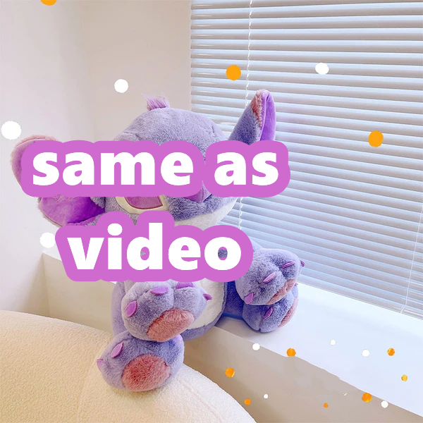 Anime Purple Cushion Pillow Plushie Cartoon CuteStuffed Plush Toys Doll