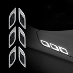 Car Reflective Sticker Car-styling Rearview Mirror Sticker Safety Warning Reflective Sticker Car Strip Stickers Exterior