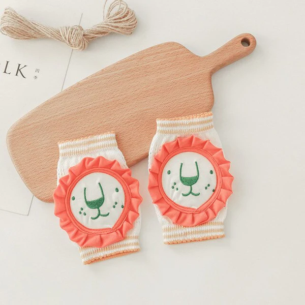 2pair/lot Mesh Baby Knee pad Cotton Breathable Baby Toddler Drop-Resistant Safety Crawling Knee Pad Warm Protector Baby Kneecap