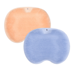 Shower Foot Scrubber Massager Cleaner Acupressure Mat Non-Slip Improve Circulation Exfoliation Massage Silicone Bath Pad
