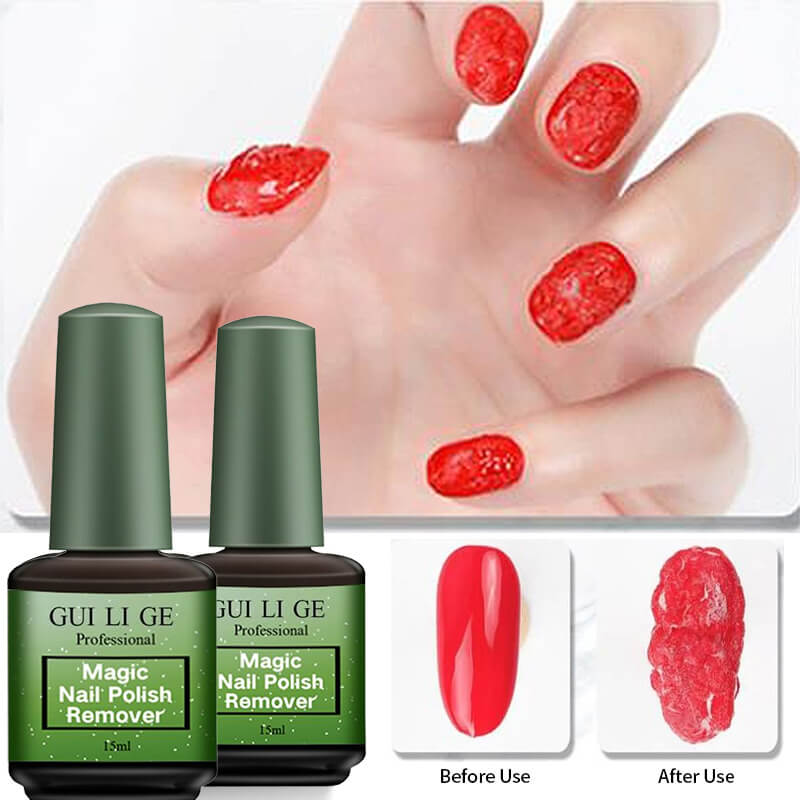 Nail Polish Remover Soak Off  Quickly Easily Magic Remover Gel