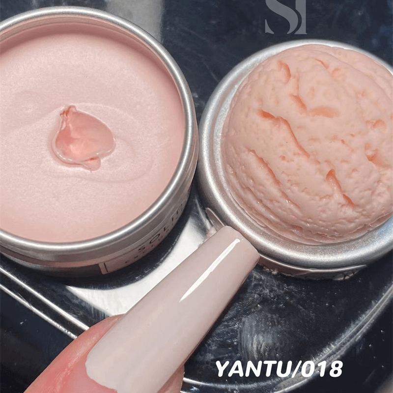 Strawberry Latte 26 Color Nail Polish Glue Solid Cans