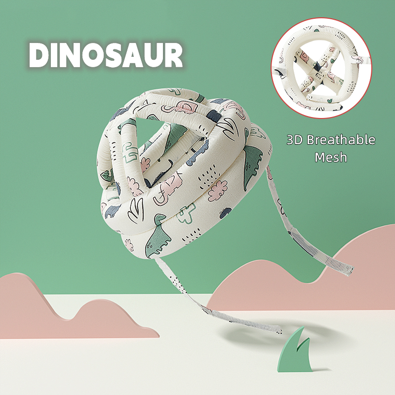 Cotton Baby Safety Helmet Head Protection Headgear Toddler Anti-fall Pad Children Learn To Walk Crash breathable protected Cap