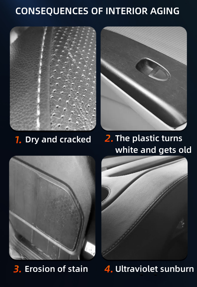 Car Interior  Retreading Agent Auto Hydrophobic Polish Nano Coating