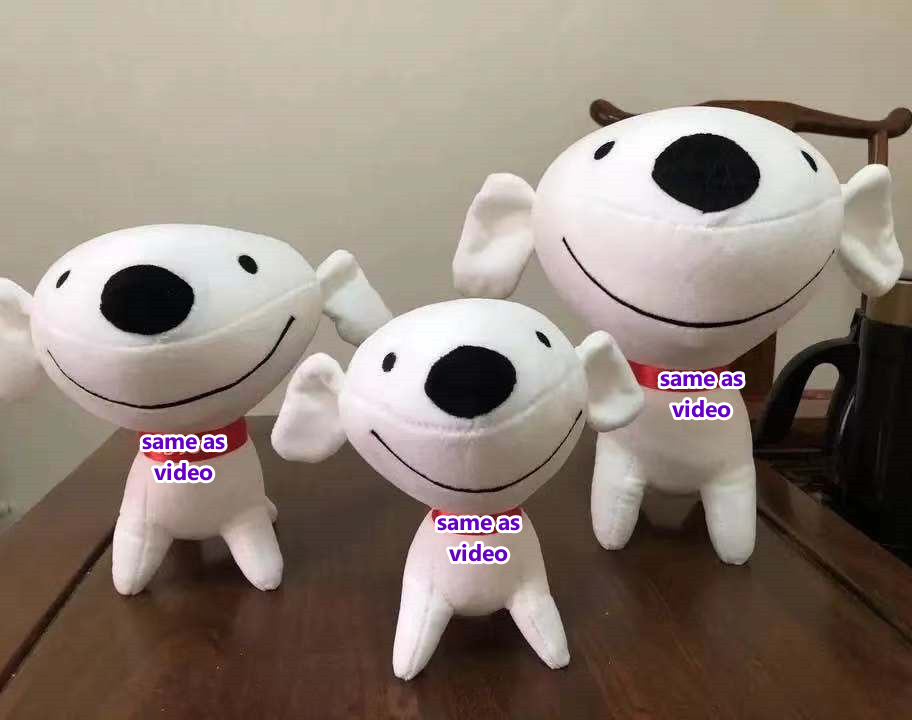 Cute Dog Stuffed Toy Pet Children's Plush Toy Girl Birthday Gift