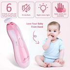 Safety Electric Baby Nail File Clippers Toes Fingernail Cutter Trimmer Manicure Tool Manicure Pedicure Care Tool Set For Kids