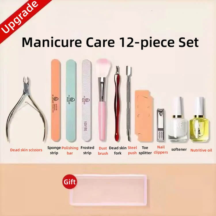 Nail Tool Set Nail Dead Skin Scissors Sanding Sand Manicure Set