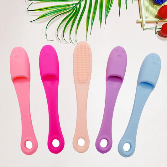 Soft Glove Silicone Nose Cleaning Brushes Scrubber Blackhead Removal for Cosmetic Make Up Cleaning Tools
