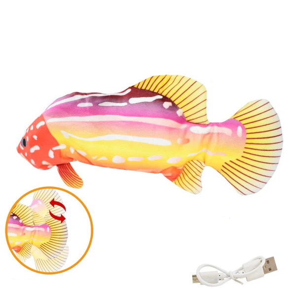 Children's Baby Electric Fish Toy Simulation Plush Electric Fish Toy For Sleeping