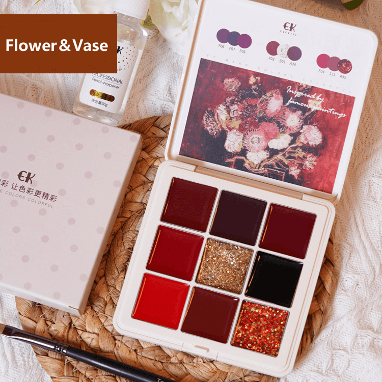 2024 New Nailart Solid Palette Nail Gel