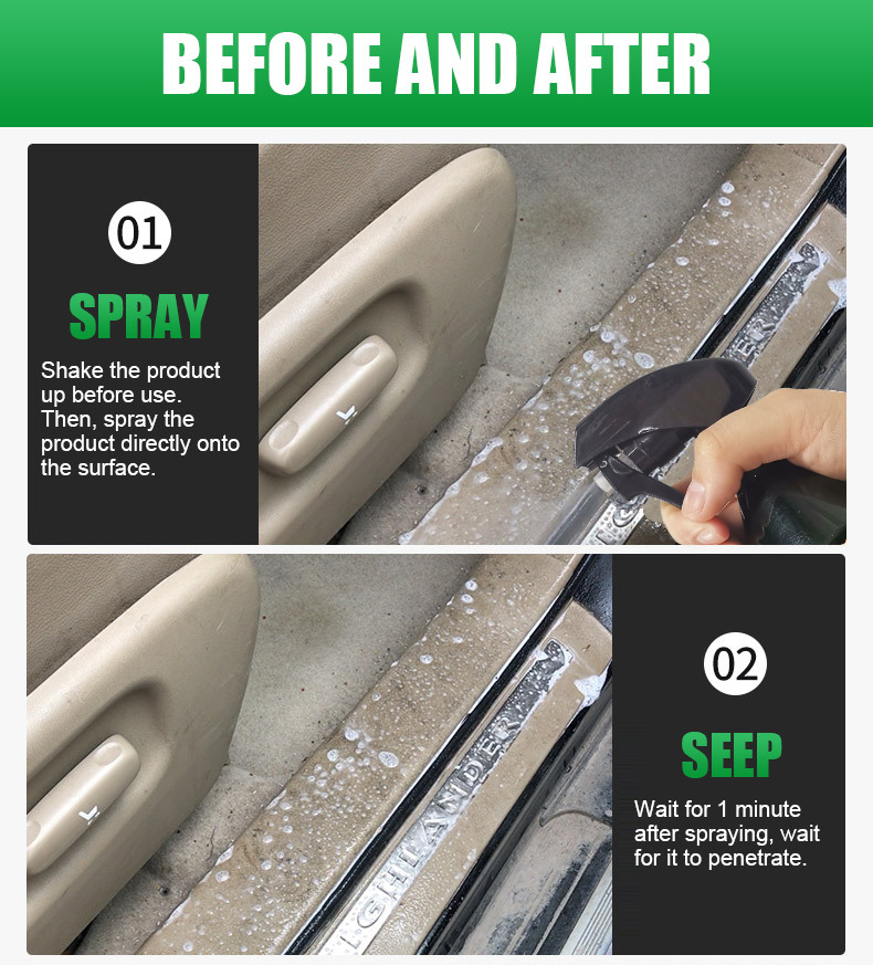 TikTok Car Interior Cleaning Spray Foam Bright and Fresh Agent