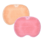 Shower Foot Scrubber Massager Cleaner Acupressure Mat Non-Slip Improve Circulation Exfoliation Massage Silicone Bath Pad