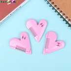 Body Hair Trimmer Pink Peach Heart Double Sided