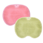 Shower Foot Scrubber Massager Cleaner Acupressure Mat Non-Slip Improve Circulation Exfoliation Massage Silicone Bath Pad
