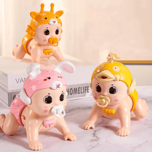 Baby Crawling Toy Guide Electric Bottle Crawling Kid Toys