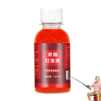 100ML Fishing Red Worm Attractant Bait Liquid