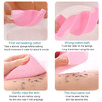 Bath Sponge Body Dead Skin Remover Exfoliating Massager Cleaning Shower Brush For Kids And Adults Bath Shower Products