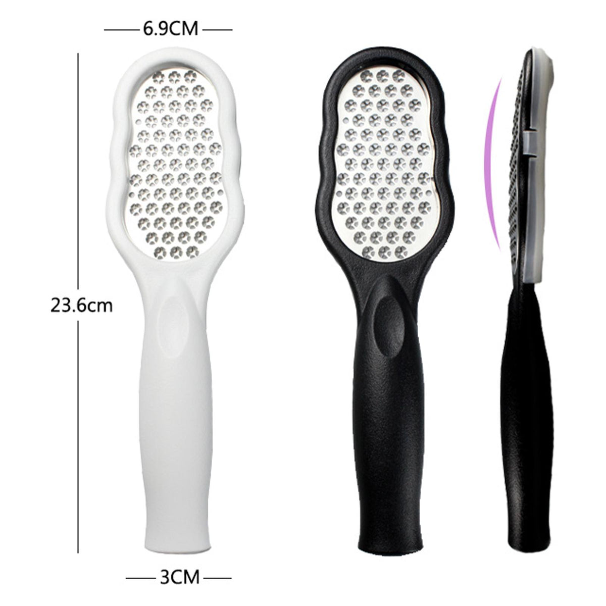 Foot Files Stainless Steel Large Plate Pedicure Tools Foot Rasp for Callus