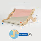 Hot Selling Hammock Sturdy Cat Window Perch Wooden Assembly Hanging Bed Cotton Canvas Easy Washable Multi-Ply Plywood  Pets Bed