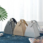 2024 Diamond Clutch Bag Ladies Luxury Party Evening Bag Fashion Triangle Wedding Bridal Bag