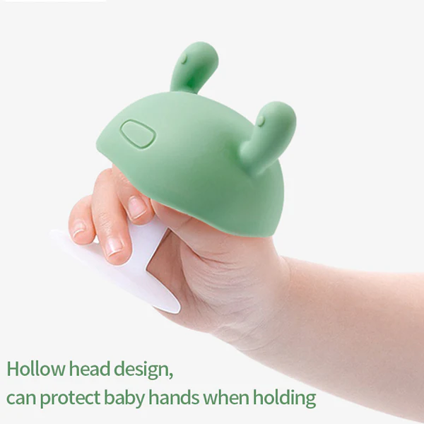 Silicone Baby Teether Teething Toys Mushroom Teether Infant Boys Girl BPA Free Chew Dental Care for Children Nursing Teeth Gift