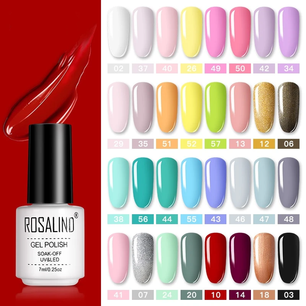 Gel Polish Set Manicure for Nails Semi Permanent Vernis top coat UV LED Gel Varnish Soak Off Nail Art Gel Nail Polish