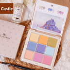 Ek Palette Series Nine Palace Grid Solid Nail Polish Glue Plate