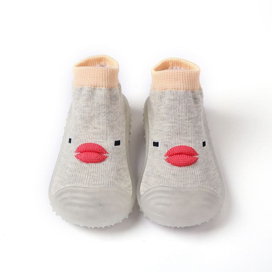 TikTok Baby Non-slip Socks Shoes Boys and Girls Cartoon Pattern Casual Shoes