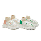 Down Cloth Platform Cotton Slippers Women Winter Indoor Outdoor Shoes Waterproof Warm Plush Home Wrapped Heel Shoes