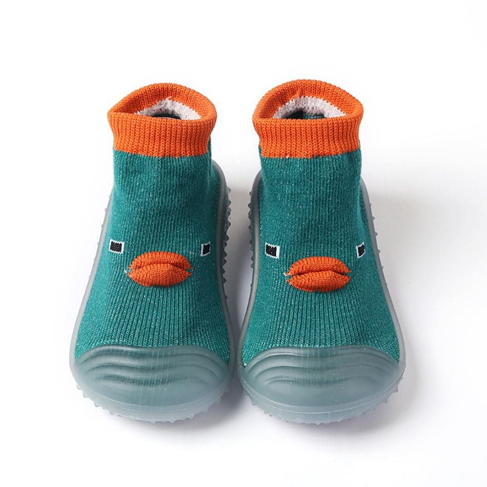 Cartoon Baby Toddler Shoes Boy Girls Wear Resistant Non-slip Casual Socks Shoes