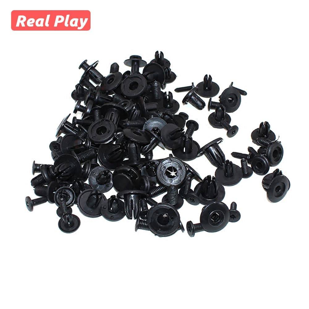 TikTok 100Pcs Auto Universal Fastener Clip  Car Accessories