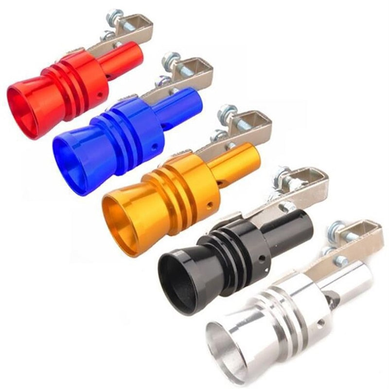 Car Turbo Sound Twister Motorbike Exhaust Whistle Pipe Sound Muffler