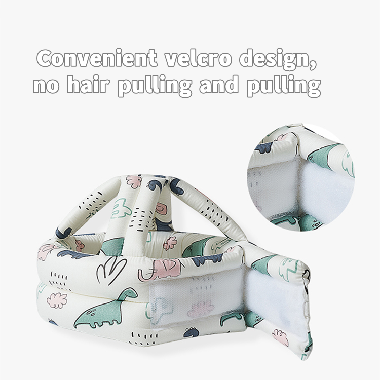Cotton Baby Safety Helmet Head Protection Headgear Toddler Anti-fall Pad Children Learn To Walk Crash breathable protected Cap