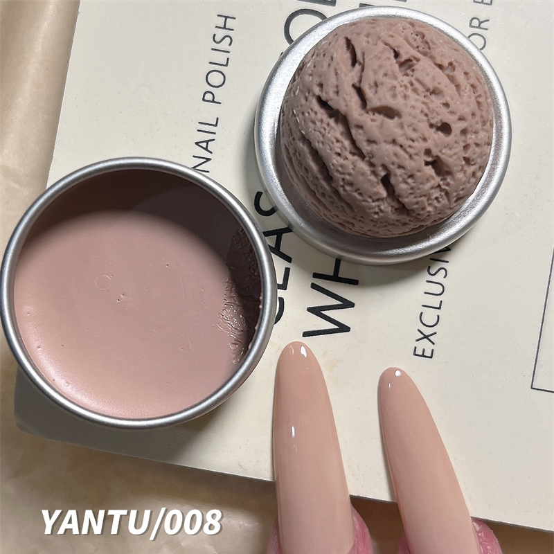 Ice Cream 26 Color Nail Polish Glue Ice Cream Research Tea Flower Path Solid Cans
