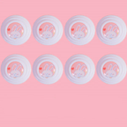 Car Logo Door Shock Stickers Silent Gasket With Trunk Sound Insulation Pad Shockproof Thickening Cushion Shock Absorbing Gasket