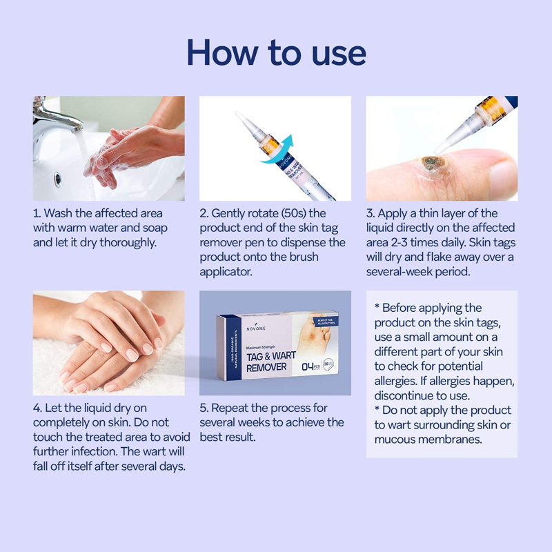 Wart Removing Against Moles Liquid Pen