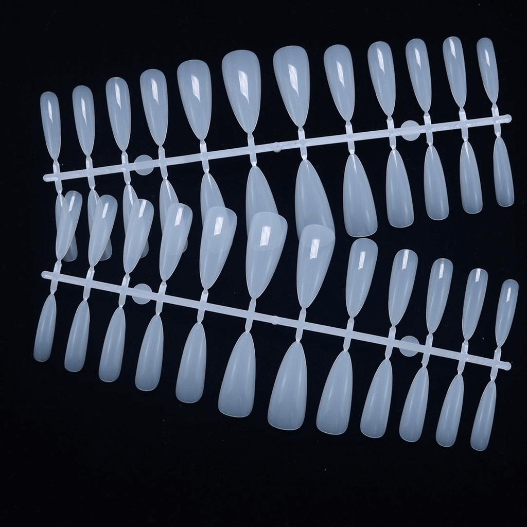 Milky White Traceless Lengthening Nail Patch Ultra-thin Manicure