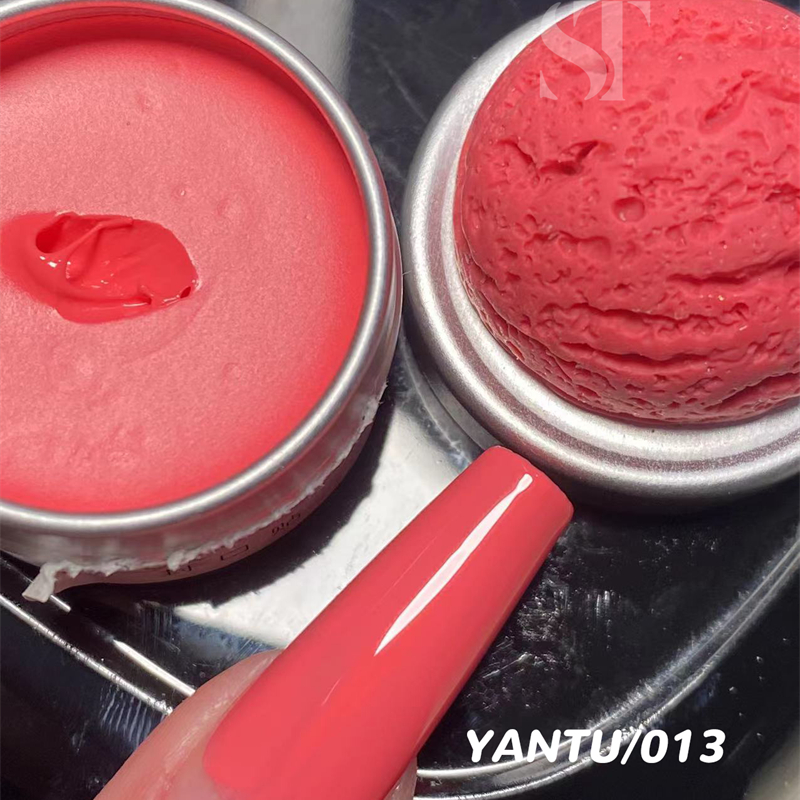 Strawberry Latte 26 Color Nail Polish Glue Solid Cans