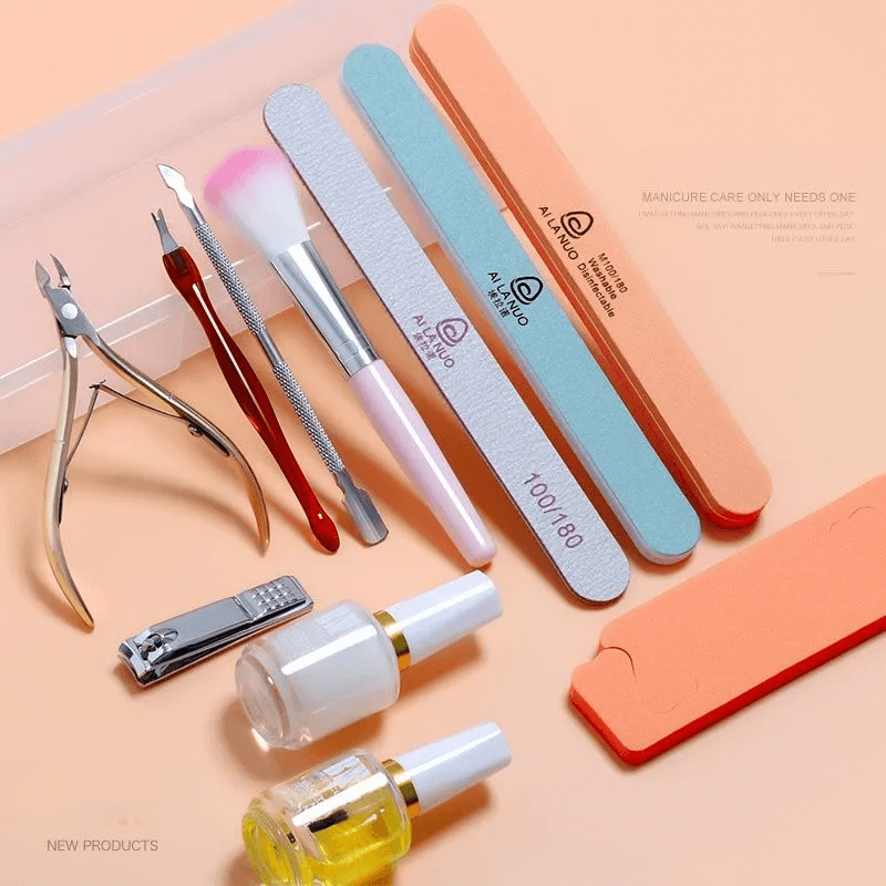 Nail Tool Set Nail Dead Skin Scissors Sanding Sand Manicure Set