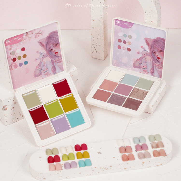2024 New Nailart Solid Palette Nail Gel