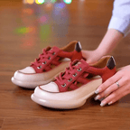 Leather Sandals Thick Soles Non-slip Soft Soles Thick Heels