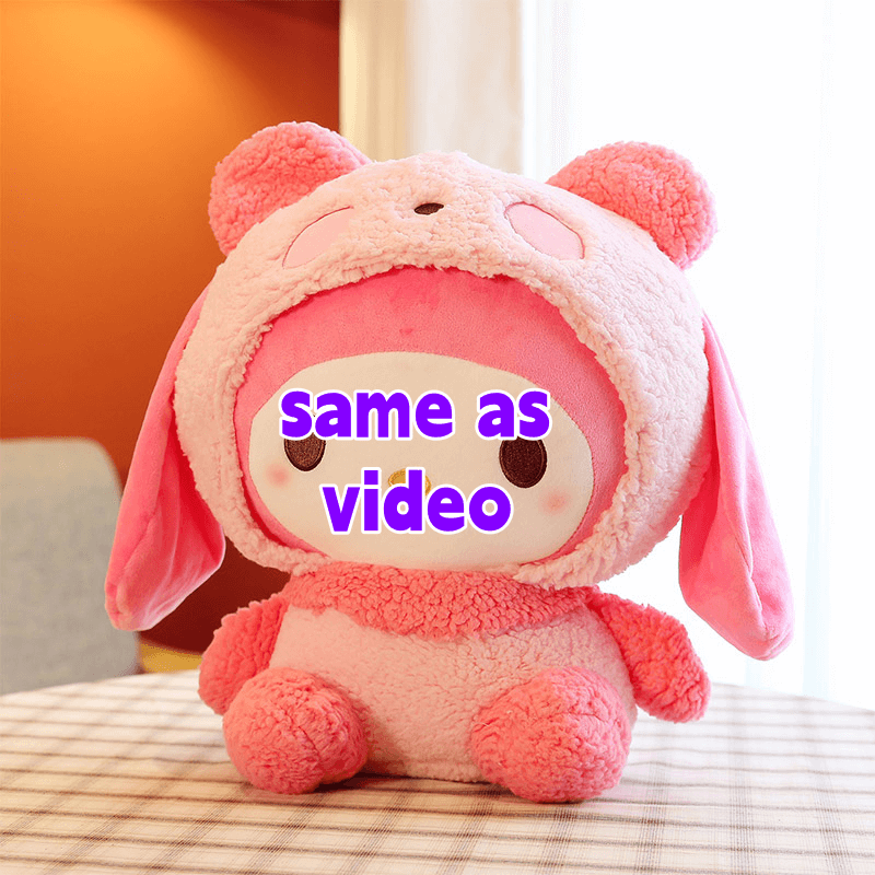 Cute Pink Dog Dolls Plush Toys Home Decor Stuffed Toy Gift