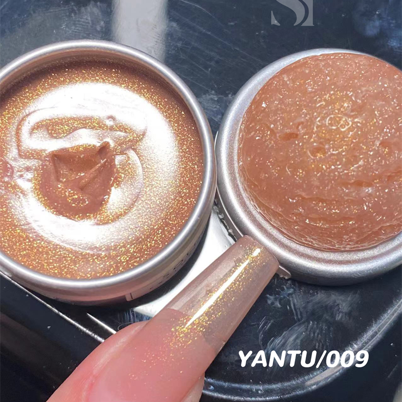 Strawberry Latte 26 Color Nail Polish Glue Solid Cans