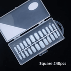 Milky White Traceless Lengthening Nail Patch Ultra-thin Manicure