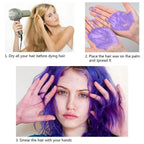 TikTok Color Hair Wax Dye Styling Hair Strong Gel Cream Hair Dye for Women Men 7777