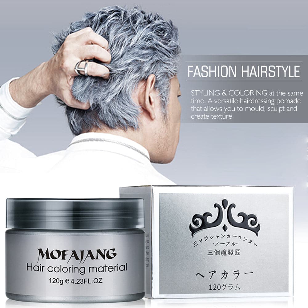 TikTok Color Hair Wax Dye Styling Hair Strong Gel Cream Hair Dye for Women Men 7777