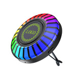 24 LED Light RGB Sound Control Voice Rhythm Ambient Pickup Lamp For Car Diffuser Vent Clip Air Fresheners Fragrance APP Control
