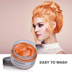 TikTok Color Hair Wax Dye Styling Hair Strong Gel Cream Hair Dye for Women Men 7777