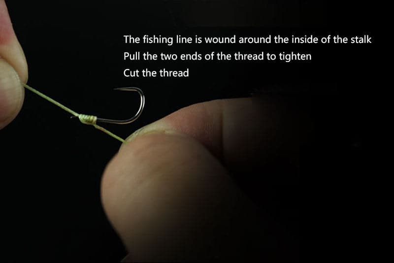 Automatic Portable Fishing Accessories Swinger Method Feeder Fishing Scissors Crochet Hooker Fish Hook Line Tying Device