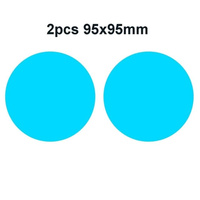 2/4Pcs Car Side Rearview Mirror Waterproof Anti-Fog Film Side Window Glass Film Can Protect Your Vision Driving on Rainy Days